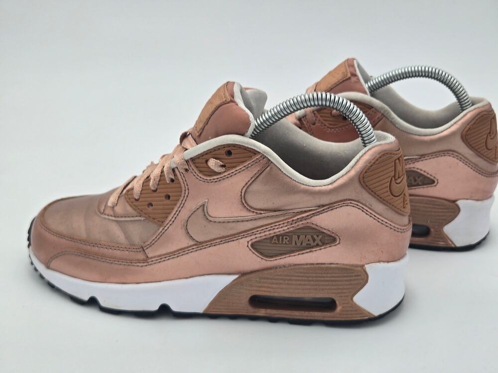 Nike Air Max 90 SP Metallic Rose Gold Sneakers Youth 6Y